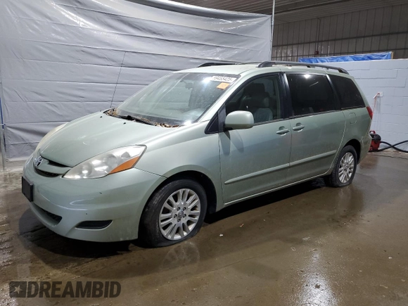 2008 Toyota Sienna XLE z VIN 5TDZK22C98S124412, wystawiony jako Copart lot #59455425 z przebiegiem Nie podano mil oraz Czysty tytuł • Clean title. Historia ofert i sprzedaży dostępna na DreamBid. Obrazek 1.