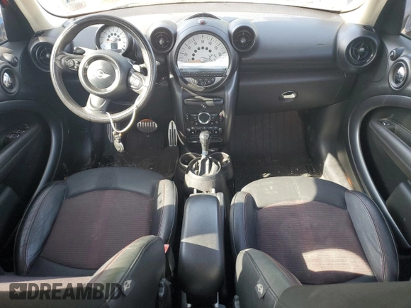 2014 MINI Countryman S with VIN WMWZC3C54EWP25321, listed as a Copart auction lot 54898515 with 48,530 mi miles and Salvage Title. Bid and sale history available at DreamBid. Image 8.