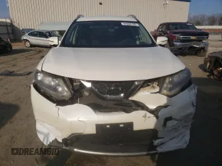 2015 Nissan Rogue S with VIN KNMAT2MTXFP563598, listed as a Copart auction lot 44300705 with 183,768 mi miles and Salvage Title. Bid and sale history available at DreamBid. Image 5.