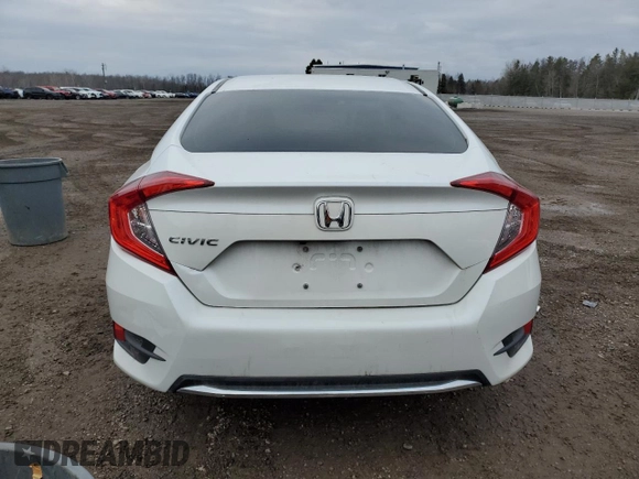 2021 Honda Civic Sedan EX with VIN 2HGFC2F7XMH011267, listed as a Copart auction lot 84063544 with 90,057 mi miles and Salvage Title. Bid and sale history available at carsss.com. Image 6.