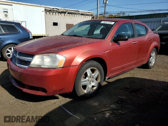 2008 Dodge Avenger SXT with VIN 1B3LC56K78N559538, listed as a Copart auction lot 76267434 with 232,183 mi miles and Clean Title. Bid and sale history available at carsss.com. Image 1.