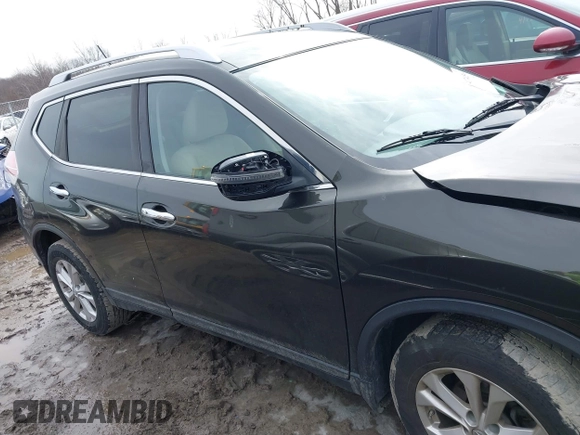 2016 Nissan Rogue SV with VIN KNMAT2MV7GP638096, listed as a IAAI auction lot 41741596 with 109,451 mi miles. Bid and sale history available at carsss.com. Image 13.