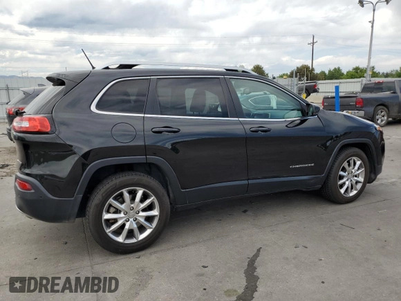 2014 Jeep Cherokee Limited with VIN 1C4PJLDS0EW148212, listed as a Copart auction lot 60464965 with 82,015 mi miles and Salvage title. Bid and sale history available at DreamBid. Image 3.