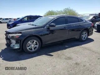 2016 Chevrolet Malibu LS with VIN 1G1ZB5ST5GF350603, listed as a Copart auction lot 60168985 with 126,042 mi miles and Salvage title. Bid and sale history available at DreamBid. Image 1.