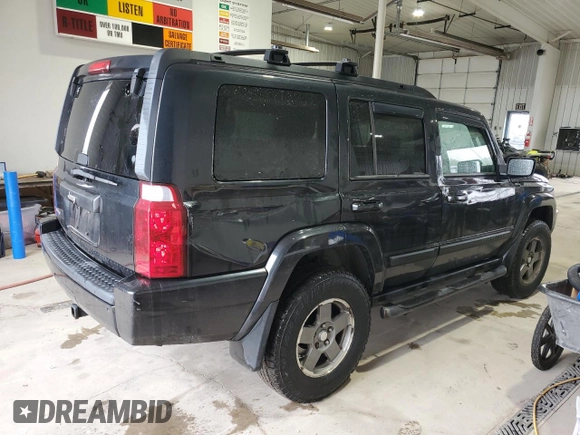 2008 Jeep Commander Sport with VIN 1J8HG48K48C235046, listed as a Copart auction lot 72966414 with 149,303 mi miles and Salvage Title. Bid and sale history available at carsss.com. Image 3.