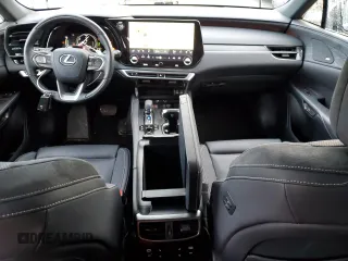 2024 Lexus RX with VIN JTJCJMGAXR2010985, listed as a Copart auction lot 49865345 with 2,840 mi miles and Salvage Title. Bid and sale history available at carsss.com. Image 8.
