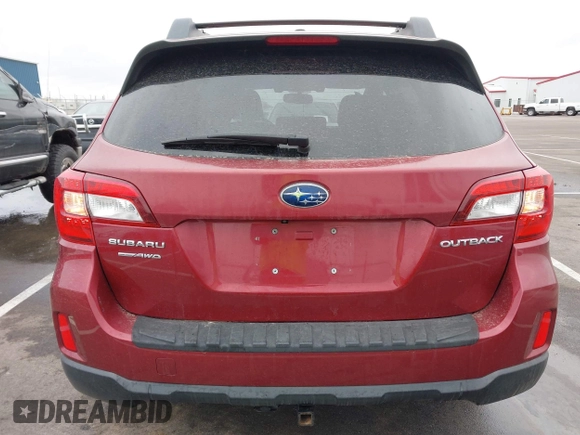 2015 Subaru Outback Limited with VIN 4S4BSBNC0F3316809, listed as a IAAI auction lot 41751576 with 120,788 mi miles and . Bid and sale history available at DreamBid. Image 16.