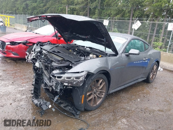 2024 Ford Mustang EcoBoost с VIN 1FA6P8TH3R5138045, выставлен на аукционе IAAI как лот 42385957 с пробегом 1 708 миль миль и . История ставок и продаж доступна на DreamBid. Изображение 17.