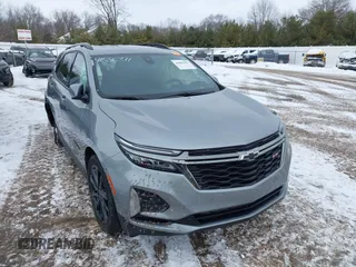2023 Chevrolet Equinox RS with VIN 3GNAXMEG4PS132105, listed as a IAAI auction lot 41596391 with 36,893 mi miles. Bid and sale history available at carsss.com. Image 1.