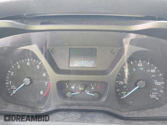 2018 Ford Transit with VIN 1FDYR5ZM8JKB07097, listed as a IAAI auction lot 42511399 with 43,004 mi miles and . Bid and sale history available at DreamBid. Image 14.