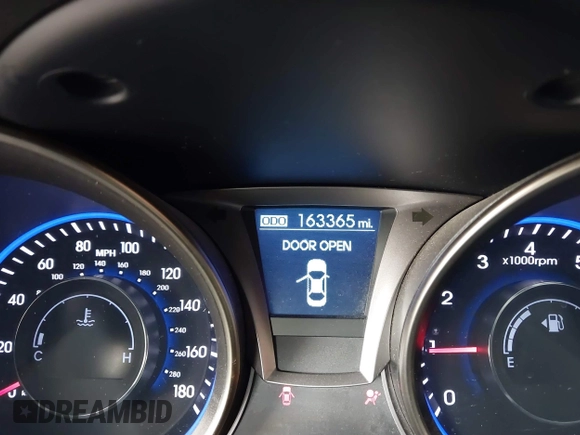 2014 Hyundai Genesis Coupe 3.8 Ultimate with VIN KMHHU6KJ9EU117703, listed as a IAAI auction lot 41486814 with 163,365 mi miles. Bid and sale history available at carsss.com. Image 15.