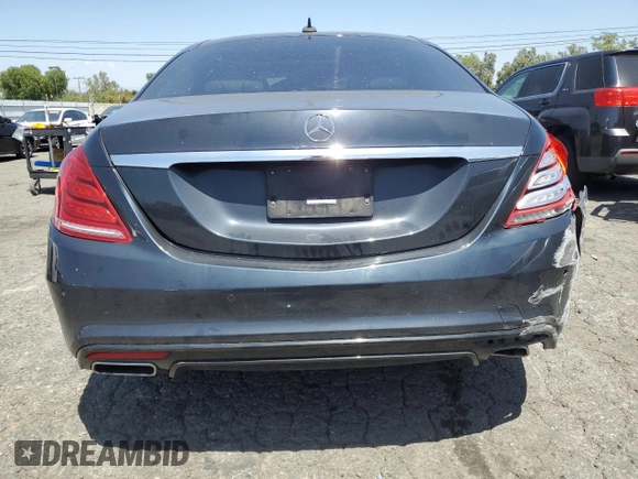 2015 Mercedes-Benz S 550 z VIN WDDUG8CB6FA170302, wystawiony jako Copart lot #57127035 z przebiegiem Nie podano mil oraz Szkoda całkowita • Salvage title. Historia ofert i sprzedaży dostępna na DreamBid. Obrazek 6.