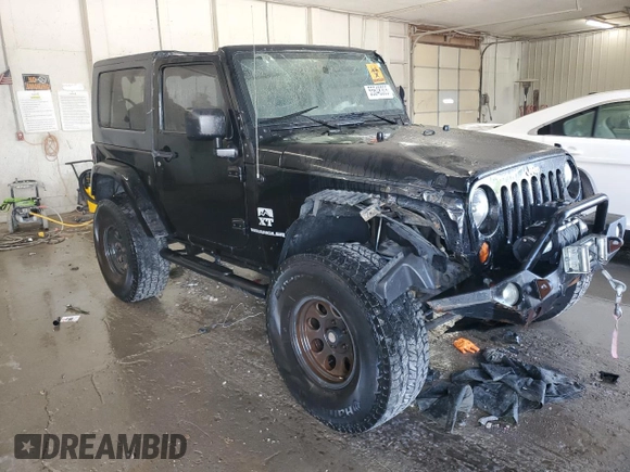 2009 Jeep Wrangler Sahara with VIN 1J4FA54159L772622, listed as a Copart auction lot 55648305 with 141,880 mi miles and Salvage title. Bid and sale history available at DreamBid. Image 4.