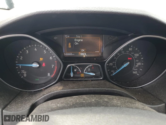 2017 Ford Focus SE с VIN 1FADP3F29HL342652, выставлен на аукционе Copart как лот 54258925 с пробегом 149 868 миль миль и Списание • Salvage title. История ставок и продаж доступна на DreamBid. Изображение 9.