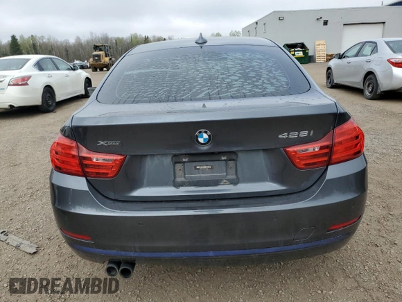 2015 BMW 4 Series 428i xDrive with VIN WBA4A7C5XFD413329, listed as a Copart auction lot 56034905 with 167,816 mi miles and Clean title. Bid and sale history available at DreamBid. Image 6.