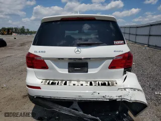 2016 Mercedes-Benz GL with VIN 4JGDF6EE4GA711241, listed as a Copart auction lot 61673364 with 124,547 mi miles and Salvage Title. Bid and sale history available at carsss.com. Image 6.