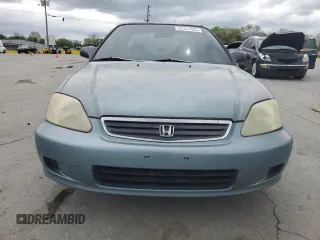 1999 Honda Civic LX with VIN 1HGEJ6577XL006237, listed as a Copart auction lot 52331625 with 279,787 mi miles and Clean Title. Bid and sale history available at carsss.com. Image 5.