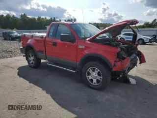 2006 Ford F-150 XLT with VIN 1FTRF04516KD96822, listed as a Copart auction lot 73688344 with 132,984 mi miles and Salvage Title. Bid and sale history available at carsss.com. Image 4.