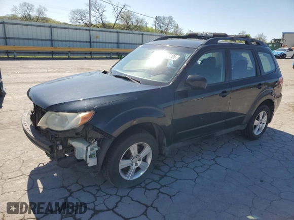 2012 Subaru Forester 2.5X with VIN JF2SHABCXCH435551, listed as a Copart auction lot 52779385 with 157,710 mi miles and Salvage Title. Bid and sale history available at carsss.com. Image 1.
