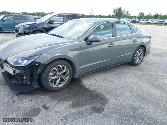 2023 Hyundai Sonata SEL with VIN KMHL64JA0PA270047, listed as a IAAI auction lot 42022365 with 57,904 mi miles. Bid and sale history available at carsss.com. Image 18.