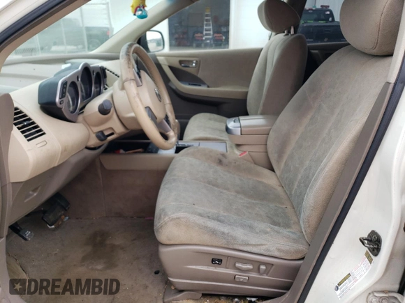 2006 Nissan Murano S with VIN JN8AZ08T96W419242, listed as a Copart auction lot 47344435 with Not Provided miles and Clean Title. Bid and sale history available at carsss.com. Image 7.