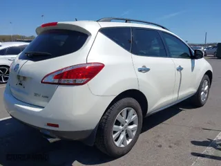 2012 Nissan Murano S with VIN JN8AZ1MW6CW236625, listed as a IAAI auction lot 42070547 with 134,625 mi miles. Bid and sale history available at carsss.com. Image 4.