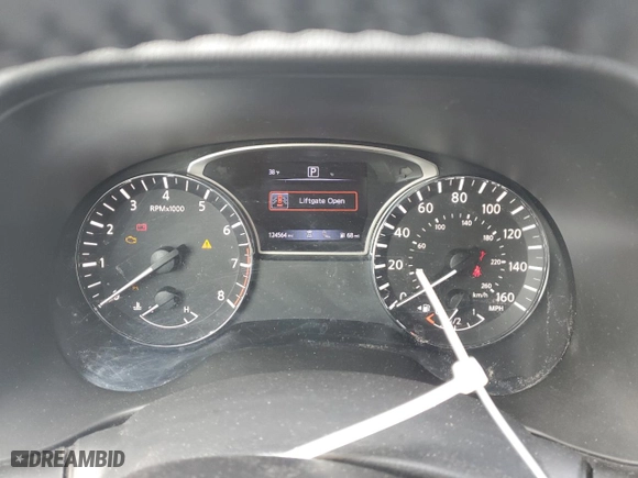 2017 Nissan Pathfinder S with VIN 5N1DR2MN2HC902549, listed as a Copart auction lot 45566675 with 124,564 mi miles and Salvage Title. Bid and sale history available at carsss.com. Image 9.