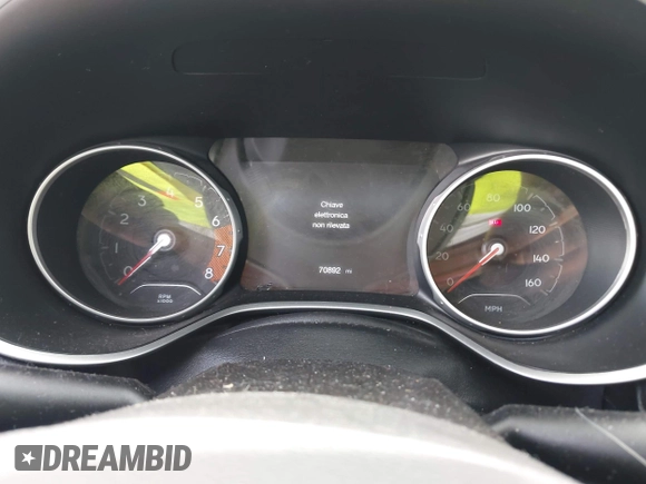 2019 Jeep Compass Limited with VIN 3C4NJDCB2KT704231, listed as a IAAI auction lot 42175991 with 70,892 mi miles and . Bid and sale history available at DreamBid. Image 7.
