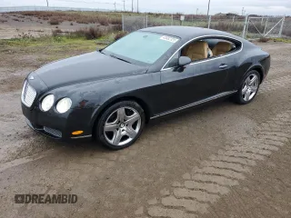 2004 Bentley Continental GT GT z VIN SCBCR63W04C021010, wystawiony jako Copart lot #43082325 z przebiegiem 123 171 mil mil oraz Tytuł czysty. Historia ofert i sprzedaży dostępna na DreamBid. Obrazek 1.