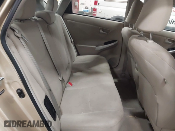 2011 Toyota Prius I with VIN JTDKN3DU0B0272740, listed as a IAAI auction lot 41212915 with 105,587 mi miles and . Bid and sale history available at DreamBid. Image 8.