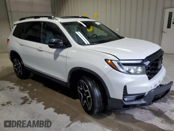 2022 Honda Passport Elite with VIN 5FNYF8H05NB004199, listed as a Copart auction lot 48521594 with 23,913 mi miles. Bid and sale history available at carsss.com. Image 4.