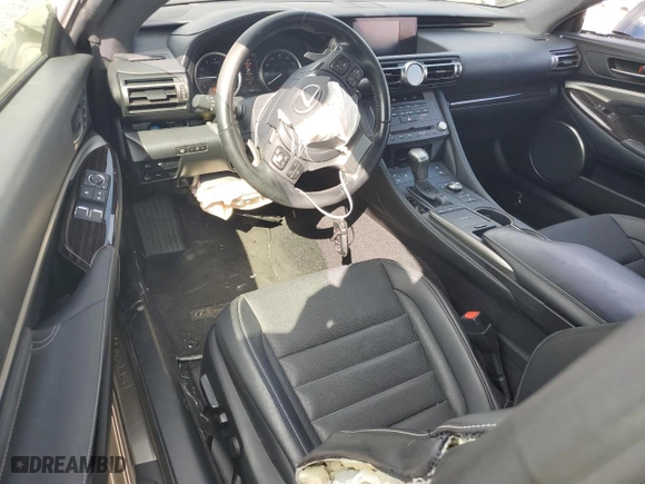 2021 Lexus RC with VIN JTHD85EC3M5006084, listed as a Copart auction lot 77759124 with 108,847 mi miles and Salvage Title. Bid and sale history available at carsss.com. Image 8.