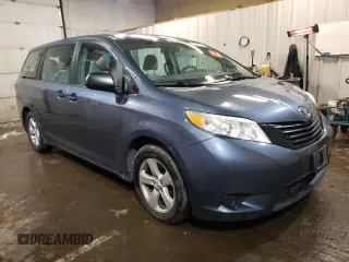 2016 Toyota Sienna L with VIN 5TDZK3DC3GS711285, listed as a Copart auction lot 83578874 with 120,956 mi miles and Salvage title. Bid and sale history available at DreamBid. Image 4.