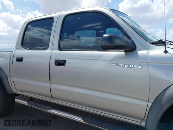 2004 Toyota Tacoma PreRunner with VIN 5TEGM92N24Z430148, listed as a IAAI auction lot 41949263 with 262,183 mi miles and . Bid and sale history available at DreamBid. Image 14.
