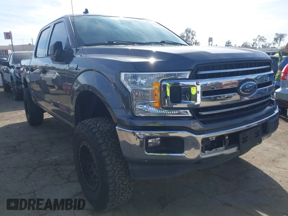 2019 Ford F-150 XL with VIN 1FTEW1C48KKC52577, listed as a IAAI auction lot 41483081 with 78,176 mi miles and . Bid and sale history available at DreamBid. Image 1.