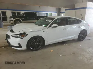 2023 Acura Integra Technology with VIN 19UDE4H65PA011780, listed as a Copart auction lot 64166965 with Not provided miles and Salvage title. Bid and sale history available at DreamBid. Image 1.