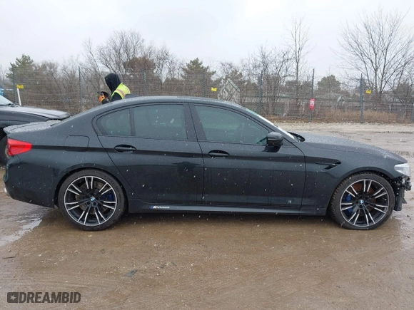 2020 BMW M5 Competition with VIN WBSJF0C00LCD37331, listed as a IAAI auction lot 41738410 with 49,788 mi miles. Bid and sale history available at carsss.com. Image 13.