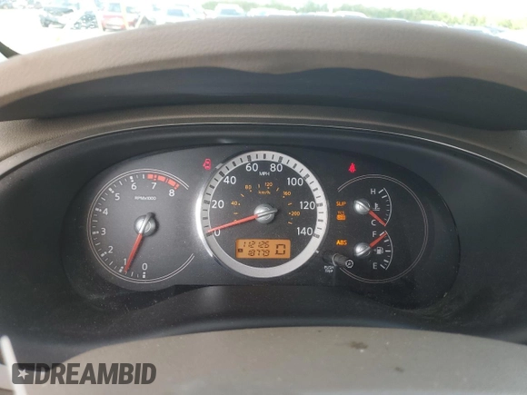 2007 Nissan Quest S with VIN 5N1BV28U57N125758, listed as a Copart auction lot 68835924 with 112,126 mi miles and Salvage Title. Bid and sale history available at carsss.com. Image 9.