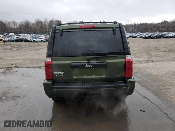 2007 Jeep Commander Sport z VIN 1J8HG48P97C622153, wystawiony jako Copart lot #50291165 z przebiegiem 113 516 mil mil oraz Szkoda całkowita • Salvage title. Historia ofert i sprzedaży dostępna na DreamBid. Obrazek 6.