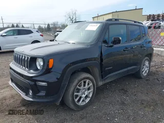 2019 Jeep Renegade Latitude with VIN ZACNJBBB2KPK15600, listed as a IAAI auction lot 42021625 with 69,640 mi miles and . Bid and sale history available at DreamBid. Image 2.