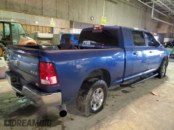2010 Dodge 2500 SLT with VIN 3D7UT2HL5AG135187, listed as a Copart auction lot 80977594 with 254,894 mi miles and Non repairable. Bid and sale history available at DreamBid. Image 3.