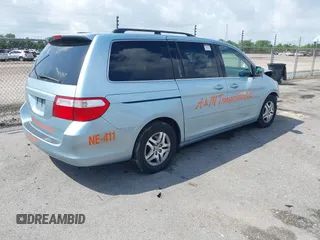 2006 Honda Odyssey EX-L with VIN 5FNRL38716B103035, listed as a IAAI auction lot 42092668 with 264,431 mi miles and . Bid and sale history available at DreamBid. Image 4.