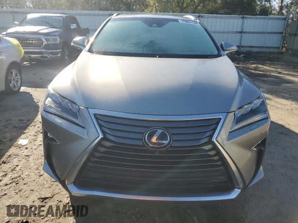 2017 Lexus RX with VIN 2T2BGMCA8HC017531, listed as a Copart auction lot 75051144 with 51,648 mi miles and Salvage Title. Bid and sale history available at carsss.com. Image 5.