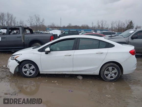 2018 Chevrolet Cruze LS with VIN 1G1BC5SM2J7101930, listed as a IAAI auction lot 41735400 with 139,503 mi miles and . Bid and sale history available at DreamBid. Image 14.