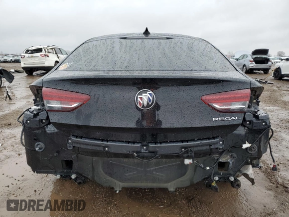 2019 Buick Regal Preferred with VIN W04GL6SX2K1077625, listed as a Copart auction lot 87208214 with 80,089 mi miles and Salvage title. Bid and sale history available at DreamBid. Image 6.