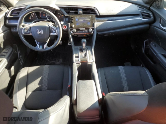 2019 Honda Civic Sedan Sport with VIN 2HGFC2F86KH577478, listed as a Copart auction lot 79692184 with 46,871 mi miles and Salvage Title. Bid and sale history available at carsss.com. Image 8.