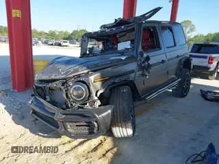 2021 Mercedes-Benz G 63 AMG z VIN W1NYC7HJ4MX392812, wystawiony jako IAAI lot #42027873 z przebiegiem Nie podano mil oraz . Historia ofert i sprzedaży dostępna na DreamBid. Obrazek 2.