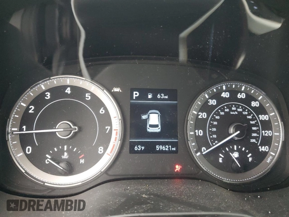 2022 Hyundai Venue SEL with VIN KMHRC8A31NU176041, listed as a Copart auction lot 58560355 with 59,621 mi miles and Salvage title. Bid and sale history available at DreamBid. Image 9.