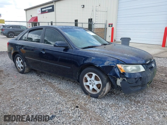 2006 Hyundai Sonata GLS with VIN 5NPEU46F56H091842, listed as a IAAI auction lot 42192773 with 233,202 mi miles and . Bid and sale history available at DreamBid. Image 1.