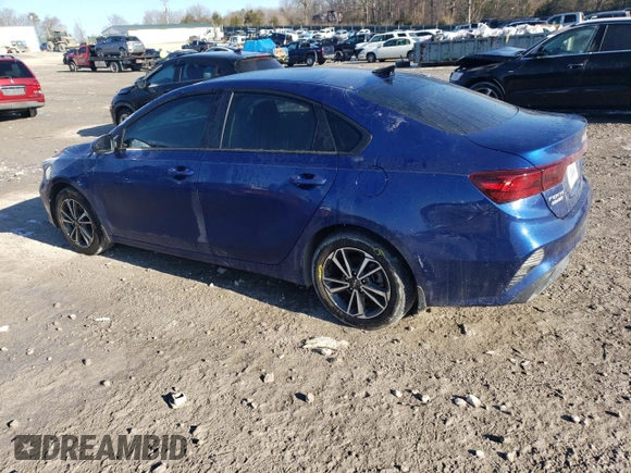 2023 Kia Forte LXS with VIN 3KPF24AD3PE625555, listed as a Copart auction lot 88743755 with 35,660 mi miles and Salvage Title. Bid and sale history available at carsss.com. Image 2.